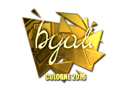 Sticker byali (Gold) | Cologne 2016 - Preço e onde comprar no CS2