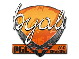 Sticker byali | Krakow 2017 - Preço e onde comprar no CS2