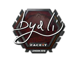 Sticker byali | London 2018 - Preço e onde comprar no CS2
