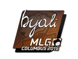 Sticker byali | MLG Columbus 2016 - Preço e onde comprar no CS2