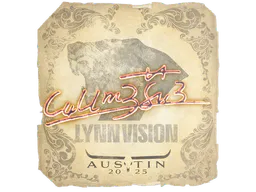 Sticker C4LLM3SU3 | Austin 2025 - Preço e onde comprar no CS2