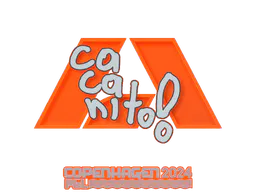 Sticker CacaNito | Copenhagen 2024 - Preço e onde comprar no CS2