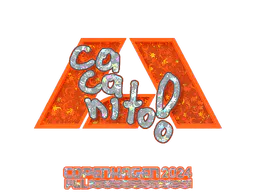 Sticker CacaNito (Glitter) | Copenhagen 2024 - Preço e onde comprar no CS2