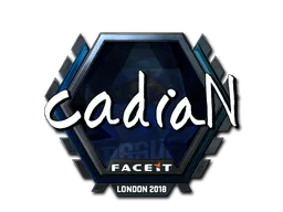 Sticker cadiaN (Foil) | London 2018 - Preço e onde comprar no CS2