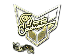 Sticker cadiaN (Gold) | Paris 2023 - Preço e onde comprar no CS2