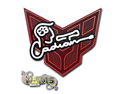 Sticker cadiaN | Paris 2023 - Preço e onde comprar no CS2
