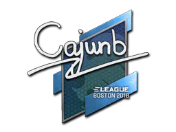 Sticker cajunb | Boston 2018 - Preço e onde comprar no CS2