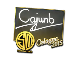 Sticker cajunb | Cologne 2015 - Preço e onde comprar no CS2