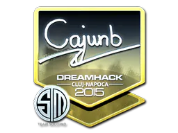 Sticker cajunb (Foil) | Cluj-Napoca 2015 - Preço e onde comprar no CS2
