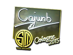 Sticker cajunb (Foil) | Cologne 2015 - Preço e onde comprar no CS2