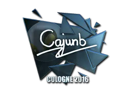 Sticker cajunb (Foil) | Cologne 2016 - Preço e onde comprar no CS2