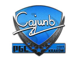 Sticker cajunb | Krakow 2017 - Preço e onde comprar no CS2