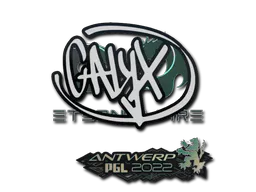 Sticker Calyx | Antwerp 2022 - Preço e onde comprar no CS2