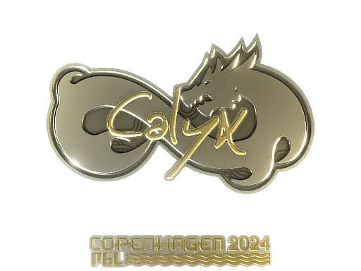 Sticker Calyx (Gold) | Copenhagen 2024 - Preço e onde comprar no CS2