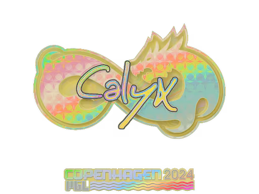 Sticker Calyx (Holo) | Copenhagen 2024 - Preço e onde comprar no CS2