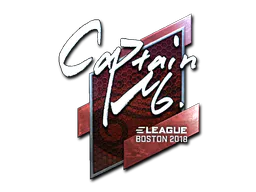 Sticker captainMo (Foil) | Boston 2018 - Preço e onde comprar no CS2