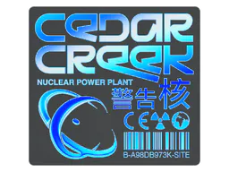 Sticker Cedar Creek (Holo) - Preço e onde comprar no CS2