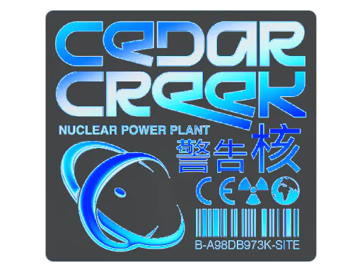 Sticker Cedar Creek (Holo) - Preço e onde comprar no CS2