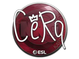 Sticker CeRq | Katowice 2019 - Preço e onde comprar no CS2