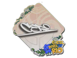 Sticker CeRq | Rio 2022 - Preço e onde comprar no CS2