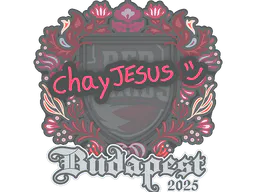 Sticker chayJESUS | Budapest 2025 - Preço e onde comprar no CS2