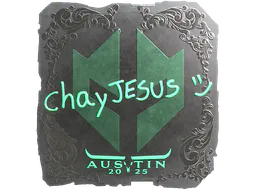 Sticker chayJESUS (Foil) | Austin 2025 - Preço e onde comprar no CS2