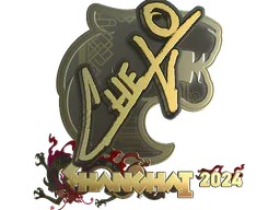 Sticker chelo (Gold) | Shanghai 2024 - Preço e onde comprar no CS2