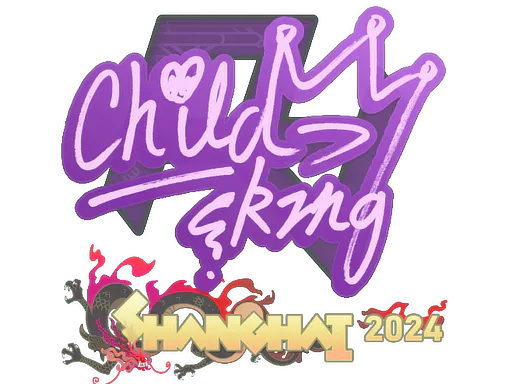 Sticker ChildKing | Shanghai 2024 - Preço e onde comprar no CS2