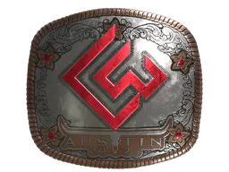 Sticker Chinggis Warriors (Foil) | Austin 2025 - Preço e onde comprar no CS2