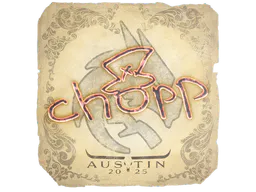 Sticker chopper | Austin 2025 - Preço e onde comprar no CS2