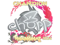 Sticker chopper (Champion) | Shanghai 2024 - Preço e onde comprar no CS2