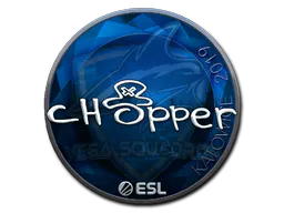 Sticker chopper (Foil) | Katowice 2019 - Preço e onde comprar no CS2