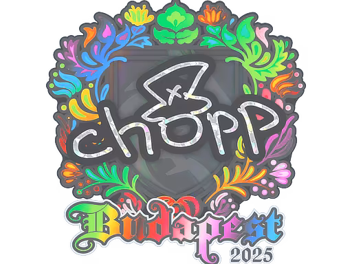 Sticker chopper (Holo) | Budapest 2025 - Preço e onde comprar no CS2