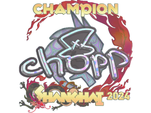 Sticker chopper (Holo, Champion) | Shanghai 2024 - Preço e onde comprar no CS2