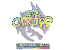 Sticker chopper (Holo) | Copenhagen 2024 - Preço e onde comprar no CS2