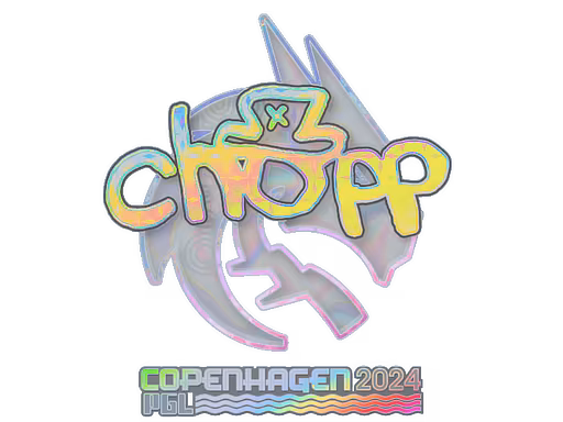 Sticker chopper (Holo) | Copenhagen 2024 - Preço e onde comprar no CS2