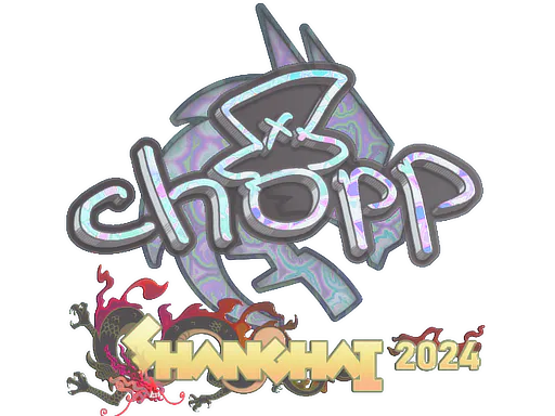 Sticker chopper (Holo) | Shanghai 2024 - Preço e onde comprar no CS2