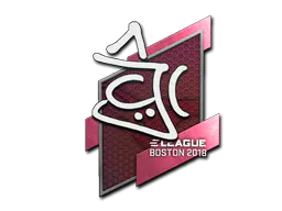 Sticker chrisJ | Boston 2018 - Preço e onde comprar no CS2