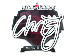Sticker chrisJ (Foil) | Berlin 2019 - Preço e onde comprar no CS2