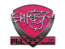 Sticker chrisJ | Krakow 2017 - Preço e onde comprar no CS2