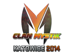 Sticker Clan-Mystik (Holo) | Katowice 2014 - Preço e onde comprar no CS2
