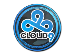 Sticker Cloud9 | Cologne 2014 - Preço e onde comprar no CS2