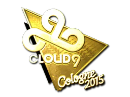 Sticker Cloud9 G2A (Gold) | Cologne 2015 - Preço e onde comprar no CS2