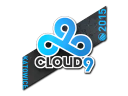 Sticker Cloud9 G2A | Katowice 2015 - Preço e onde comprar no CS2