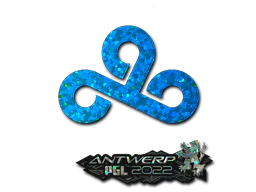 Sticker Cloud9 (Glitter) | Antwerp 2022 - Preço e onde comprar no CS2