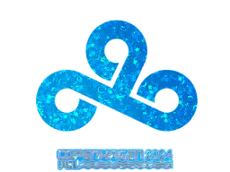 Sticker Cloud9 (Glitter) | Copenhagen 2024 - Preço e onde comprar no CS2