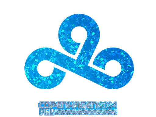Sticker Cloud9 (Glitter) | Copenhagen 2024 - Preço e onde comprar no CS2