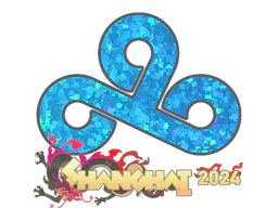 Sticker Cloud9 (Glitter) | Shanghai 2024 - Preço e onde comprar no CS2