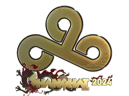 Sticker Cloud9 (Gold) | Shanghai 2024 - Preço e onde comprar no CS2