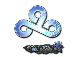 Sticker Cloud9 (Holo) | Antwerp 2022 - Preço e onde comprar no CS2